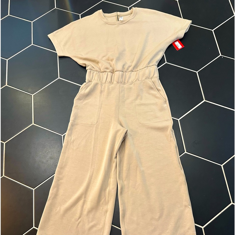 SPANX® AirEssentials Cropped Wide Leg Jumpsuit